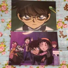 名探偵コナンプラザ 場面写 ポストカード 江戸川コナン 2種 2枚