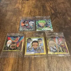 ワンピース　大海賊シールウエハース　自由な未来　黒ひげVSロー　ゾロ　五老星