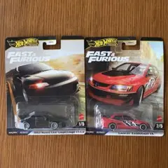 Hot Wheels Civic & Lancer 2台セット