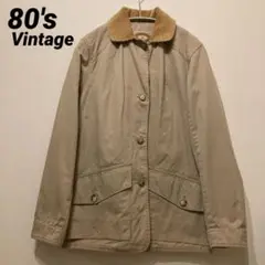 80s 旧タグ BANANA REPUBLIC ハンティングジャケット　ベージュ