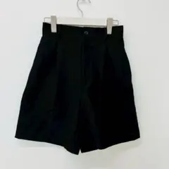 【a0592】ローリーズファーム ハーフパンツ ブラック