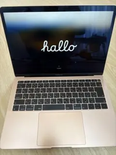 Apple MacBook Air 本体 ピンクゴールド - メルカリ