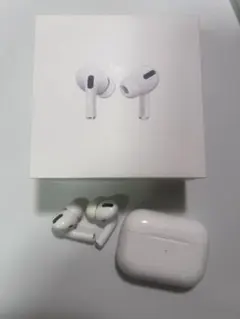 AirPods Pro 第1世代｜右耳不具合あり｜箱・ケーブル付き