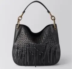 ボッテガヴェネタ ネロ ブリオ スモールループバッグ【新品未使用品】