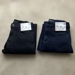☆未使用☆ユニクロ ヒートテックウルトラストレッチスリムジーンズ2枚セット 22