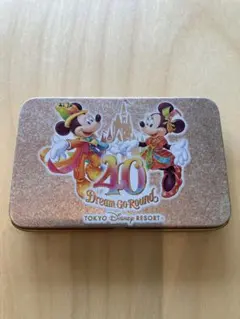 ディズニー Disney 40周年 キャンディー空缶