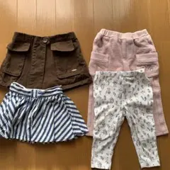 petit main ティンカーベル西松屋ボトムス4枚セット