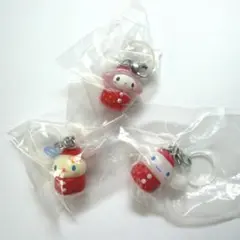 サンリオ　いちごめじるしアクセサリー　マイメロ　シナモン　ウサハナ