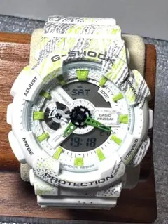 G-SHOCK 腕時計 5146 5425 ホワイト Casio G Shock Model 5146 5425 Analog Digital Watch White