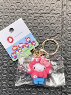 関西万博 ハローキティ サンリオミャクミャク立体キーホルダー