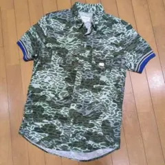 ［最終単価 ]DIESEL迷彩オシャレ演出シャツ