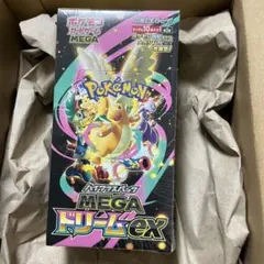 ポケモンカード　メガドリームex シュリンク付き1box