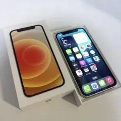 【中古•美品】iPhone12mini ホワイト　128GB 充電コード2本付き