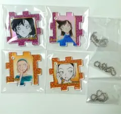 名探偵コナン コナン展 30周年 アクリルパズル 毛利蘭　鈴木園子