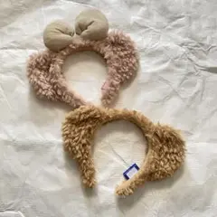 ダッフィー　シェリーメイ　カチューシャ　2点セット　ディズニー