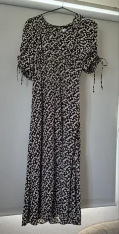 SNIDEL　バリエーションマーメイドプリントワンピース　size0