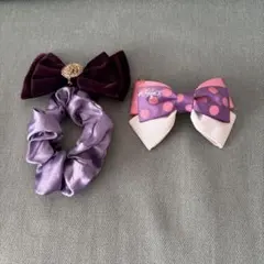 ディズニー　ヘアアクセサリーセット