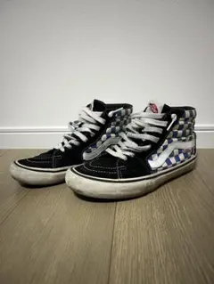 Vans Sk8-Hi チェッカーパターン pro プロ スニーカー