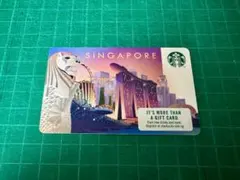 スターバックスカード シンガポール限定デザイン PIN未削り 残高0のサムネイル