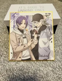 ブルーロック　トレーディングミニ色紙 凪誠士郎　御影玲王