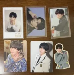 なにわ男子 長尾謙杜 HARDWORK 特典 トレカ・シール