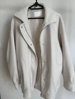 Chico ウールライクミドルブルゾン