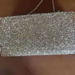 ゴールド スパンコール クラッチバッグ