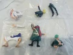 ガチャガチャ　ワンピース　ゾロ　サンジ　ニカ