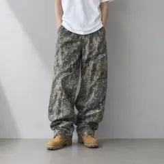 MOSSY OAK モッシーオーク リアルツリー 迷彩 スウェットパンツ 極太