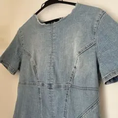 ZARAデニムワンピース Ｌサイズ 即完売品です。 激カワです。