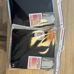 HEATTECH 極暖 インナー L ブラック2枚セット