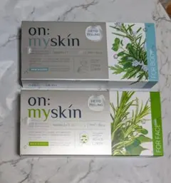 【新品未開封】 on:myskin オンマイスキン ハーブピーリング 2種セット
