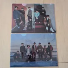 なにわ男子クリアファイル2点セット