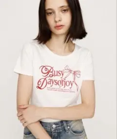 SLY コンパクトプリントTシャツ