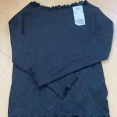 ⭐️新品未使用 タグ付き⭐️リブ編み 長袖Tシャツ M