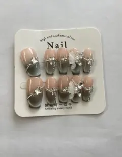 ネイルチップ 10個セット グラデーション S