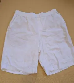 ZARA ホワイト ショートパンツ メンズ