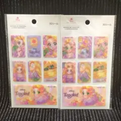 ラプンツェル☆3Dシール☆2枚セット☆中川翔子