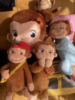 おさるのジョージ ぬいぐるみセット