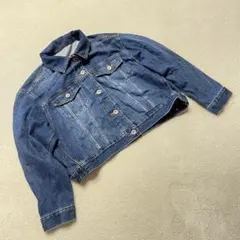 UNIQLO デニムジャケット インディゴブルー ポケット付きL
