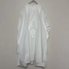 MACPHEE マカフィー バンドカラー ロングシャツ ホワイトトゥモローランドのサムネイル
