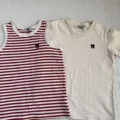 ミキハウス　ダブルビー　Ｔシャツ&タンクトップセットのサムネイル
