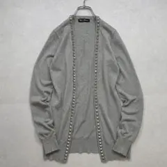 HYSTERIC GLAMOUR スタッズカーディガン グレー フリーサイズのサムネイル