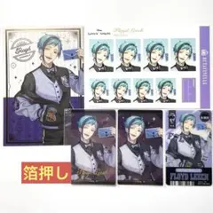 【ツイステ】フロイド ユニオン 5thクリアカード 箔押 ポスカ 証明写真 特典