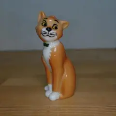 ディズニー　おしゃれキャット　オマリー　陶器　置物　ヴィンテージ