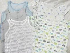 UNIQLO ベビー肌着　タンクトップ　半袖　5枚