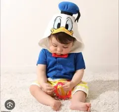 Disney ドナルドダックロンパース