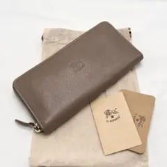 【新品未使用】イルビソンテ 長財布 ☆トルトラ（グレーベージュ）☆