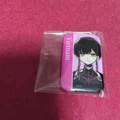 列強戦線　スクエア缶バッジ　ルオン