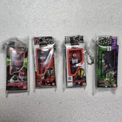 仮面ライダーソフビパッケージチャーム 電王 ダブル 龍騎 ファイズ チャームのみ